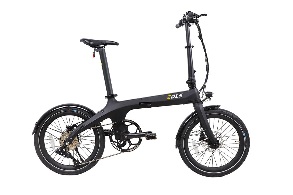 Small electric folding store bike